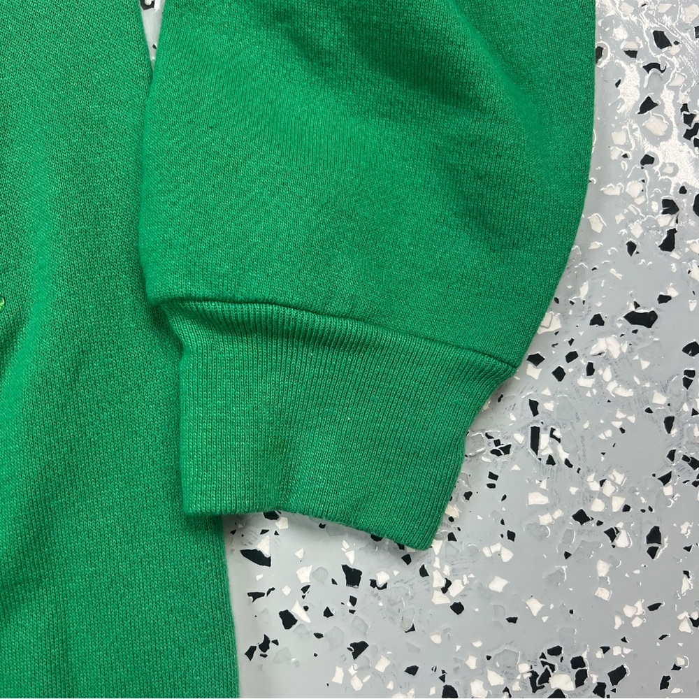 Tultex Green XL Rocking Horse Ugly Christmas Holiday Sweater Sweatshirt - Picture 8 of 15